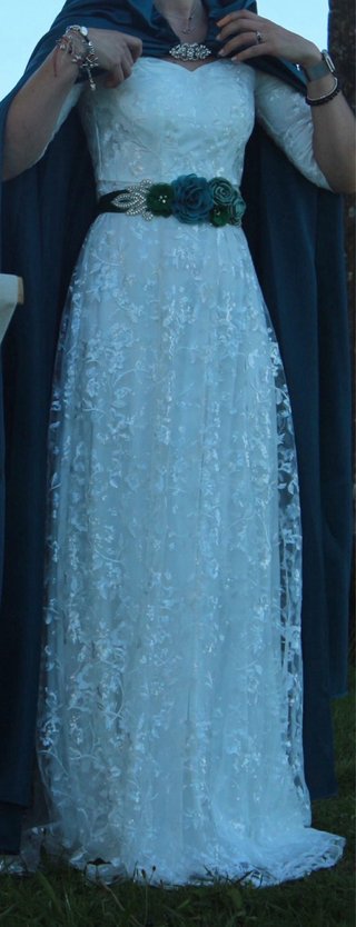 Vestido de Novia Blanco Encaje