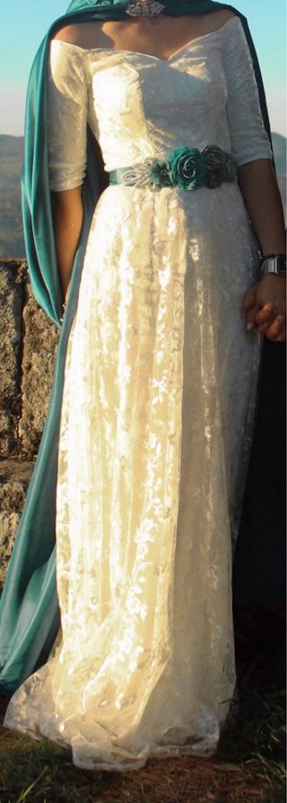 Vestido de Novia Blanco Encaje