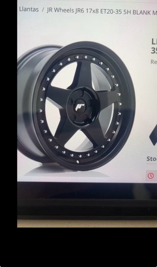 Llantas Japan Racing JR6 17x8