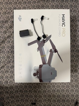 Caja DJI Mavic Pro Fly More Combo