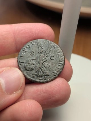Moneda Romana Trajano