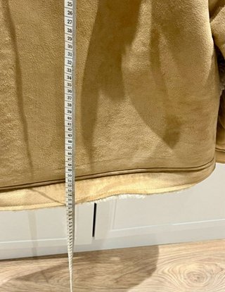 Pelliza Zara Ante y Borreguito Beige talla 11-12