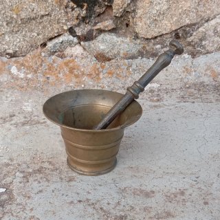Set de 3 Almireces / Morteros antiguos de Metal