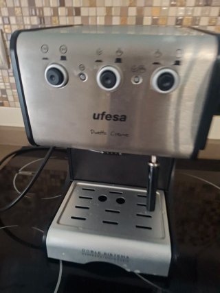 Cafetera Ufesa Duetto Creme
