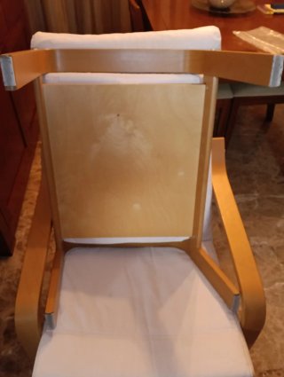 Sillón IKEA con Reposapiés