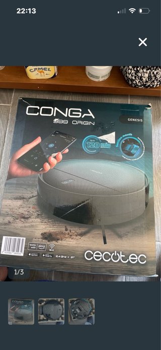 Robot Aspirador Cecotec Conga 999 Origin