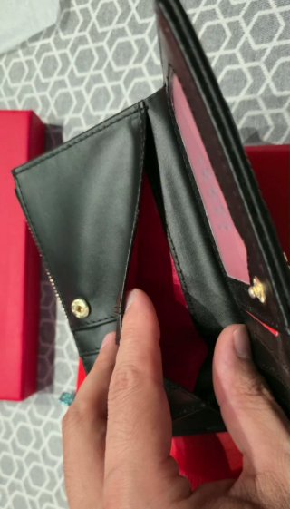 Monedero Carolina Herrera Negro
