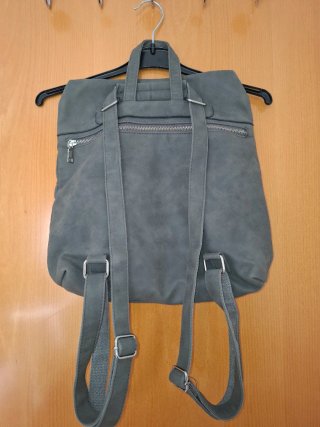 Bolso Mochila Señora Gris