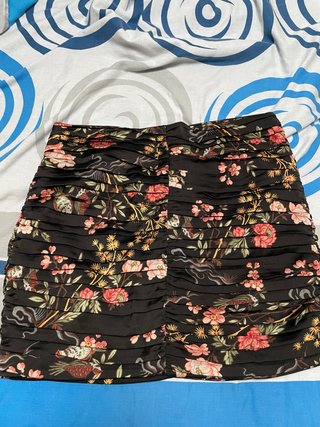 Falda Mango Estampada