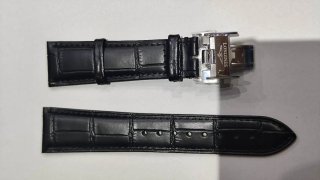 Correa Longines 22mm Piel Negra