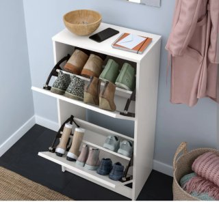 Zapatero Bissa Ikea 2 compartimentos