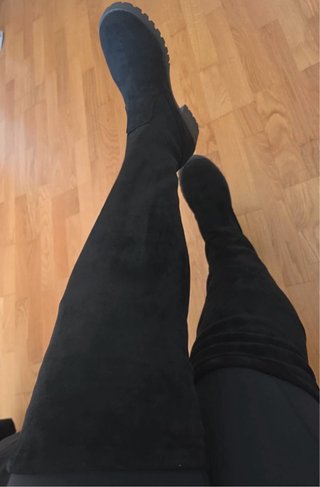 Botas Altas Negras Talla 40