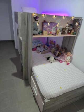 Cama Tren con Armario Integrado