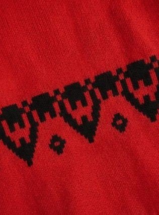 Jersey Cortefiel Rojo Lana Talla XL