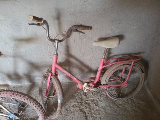 Bicicleta infantil rosa