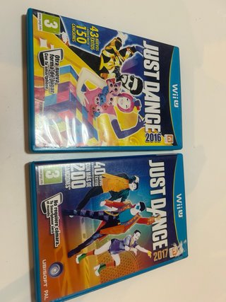 Juegos Just Dance Wii U (2016 y 2017)