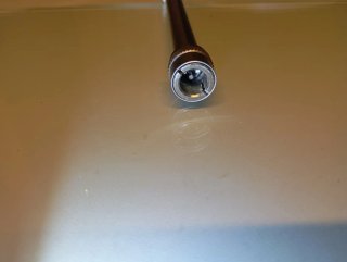 Brazo prolongador para tocadiscos porta cápsulas