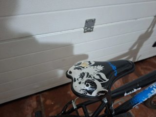 Bicicleta BMX Flite Negra y Azul