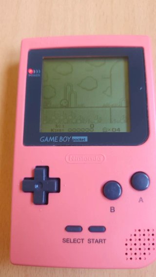 Nintendo Game Boy Pocket Rosa