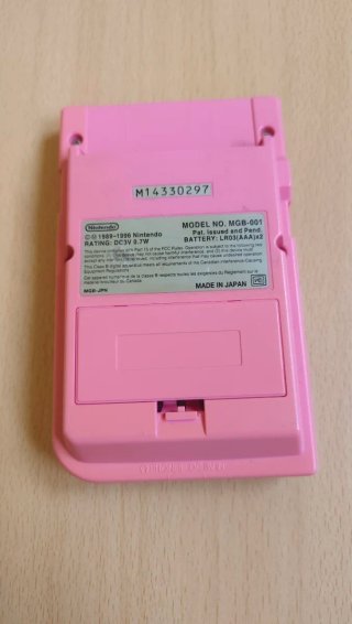 Nintendo Game Boy Pocket Rosa
