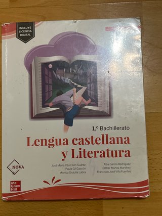 Lengua castellana y Literatura, 1 Bachillerato,...