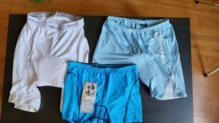 3 Culotes ciclismo mujer y 3 camisetas
