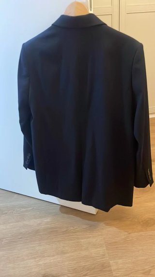 Chaqueta Oversize. Zara. Negra