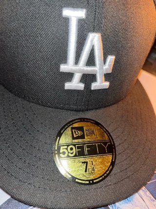 Gorra New Era LA Dodgers Negra ||Talla 7 1/4