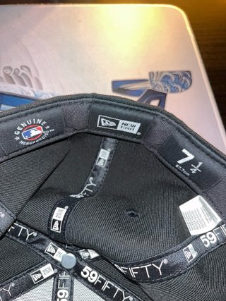 Gorra New Era LA Dodgers Negra ||Talla 7 1/4