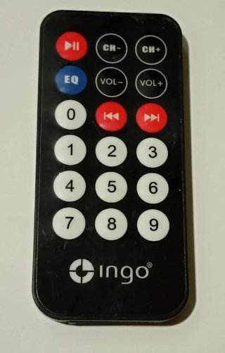 Mando a distancia Ingo