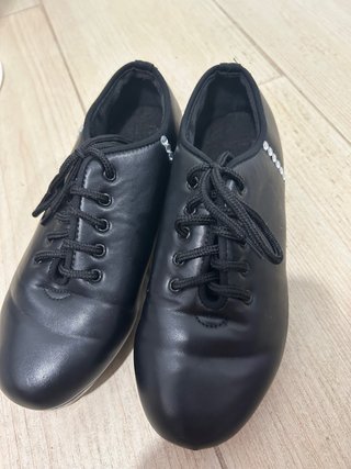 Zapatos de claqué negros talla 38