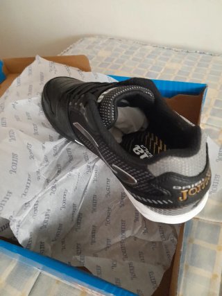 Zapatillas Joma Futbito Dribling Negro/Plata