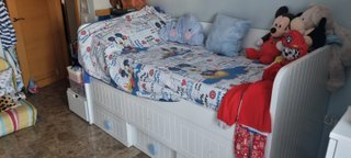 Cama nido con cajones