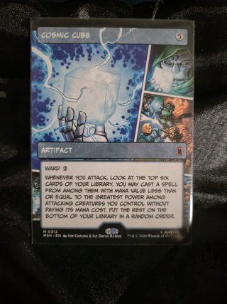 Carta Magic Cosmic Cube (Showcase, Borderless)