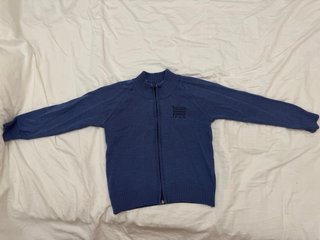 Chaqueta Uniforme PJO Colegio Azul Punto  Azul