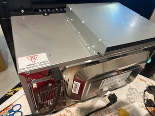 Microondas con Interior de Acero