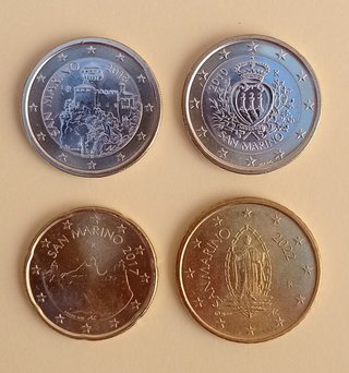 Monedas San Marino Sin Circular