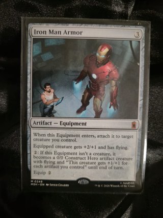Carta Magic Iron Man Armor - Marvel Super Heroes