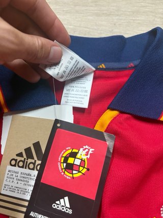 Camiseta España Adidas hierro