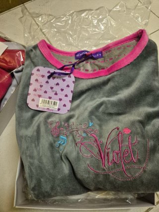 Pijama Niña Newport Valley Gris Talla 16