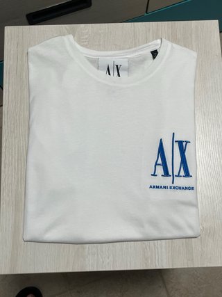 Camiseta Armani Exchange AX Blanca