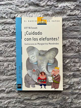 ¡Cuidado con los elefantes!, el barco de vapor SM