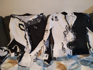 Camisas Pareja Diseño Musical