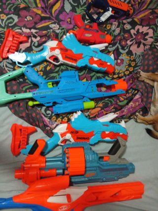 Lote de 6 Pistolas Nerf Elite 2.0