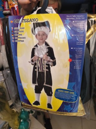Disfraz Cortesano 10-12 años