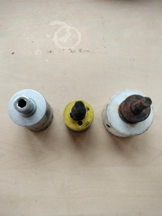 Juego 3 coronas para taladro