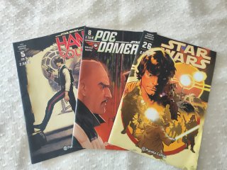 Lote de comics Star Wars
