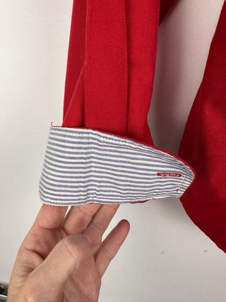 Camisa Tommy Hilfiger Roja Talla XL