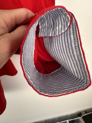 Camisa Tommy Hilfiger Roja Talla XL