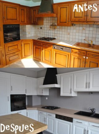 Restauración Muebles Cocina y Puertas